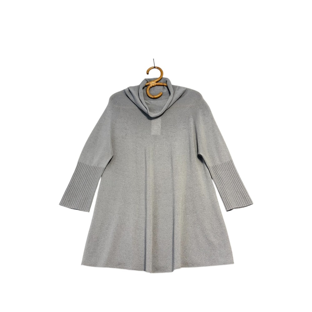 Armani Collezioni | Grey Cashmere Cowl Neck‎ Sweater Size 8